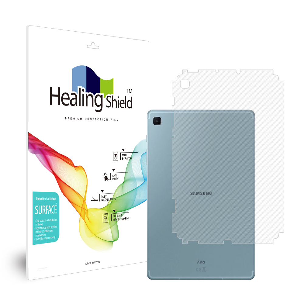 갤럭시탭S6 라이트 무광 외부보호필름 측면 후면일체형 후면1매