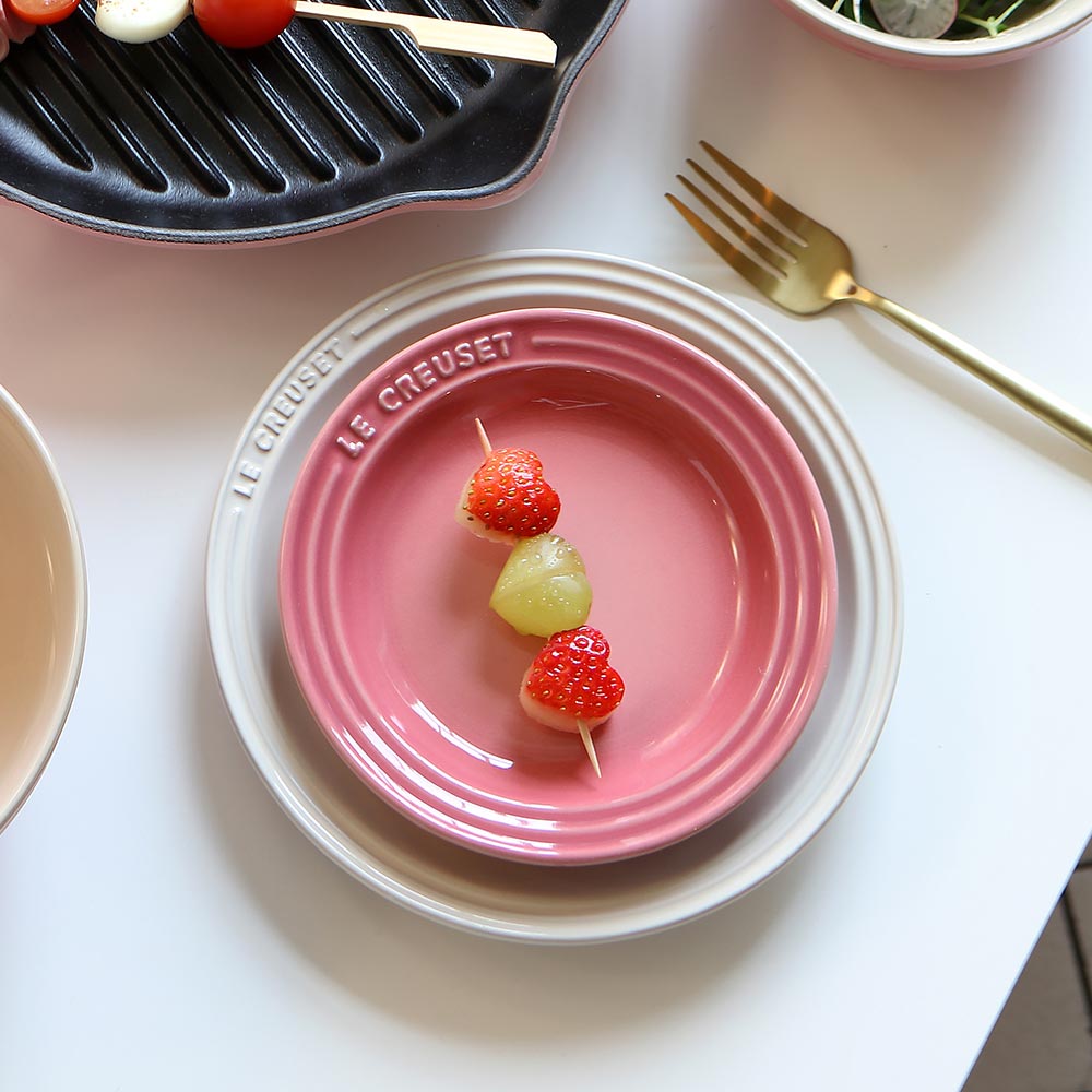 르크루제 원형접시15cm (색상선택)