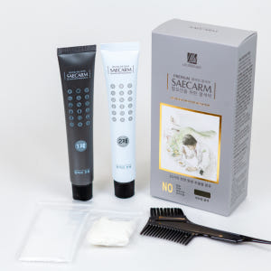 이문원 저자극 바르는 염색약 새캄 160g 순한 흰머리 새치 솔직 후기 | 피부 타입별 분석 - 상품 이미지 2