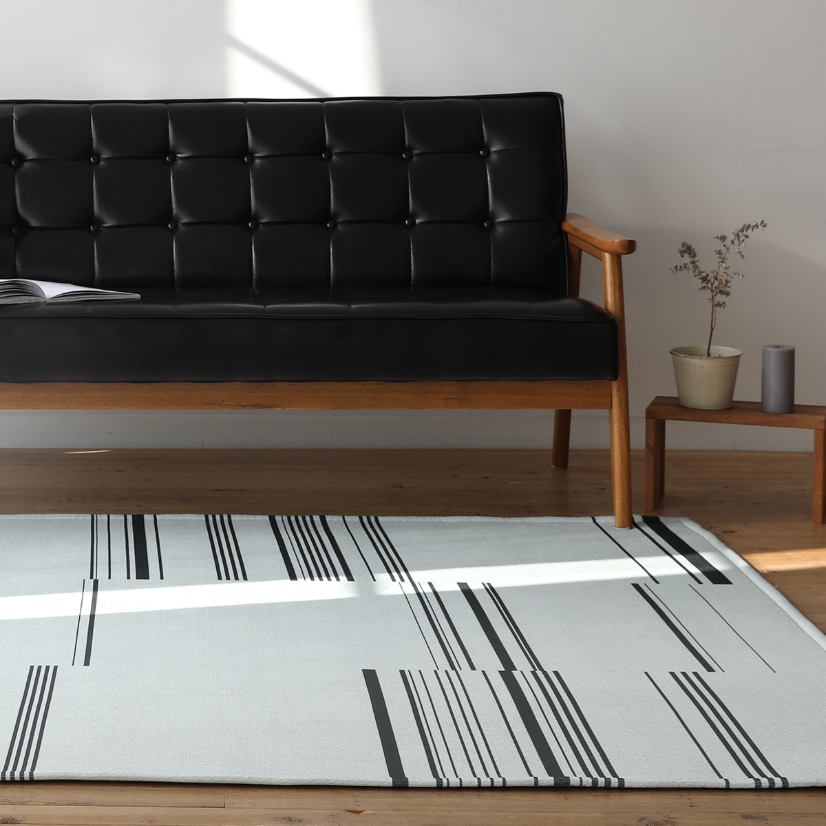 먼지없는 워셔블 사계절 거실 방수 러그 특대형 230x145