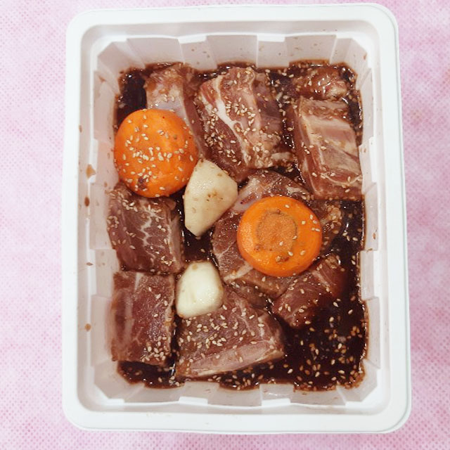 [서울,성남 당일배송] 푸짐한 LA양념소갈비찜 1kg [암사 친절축산] : 동네시장 장보기