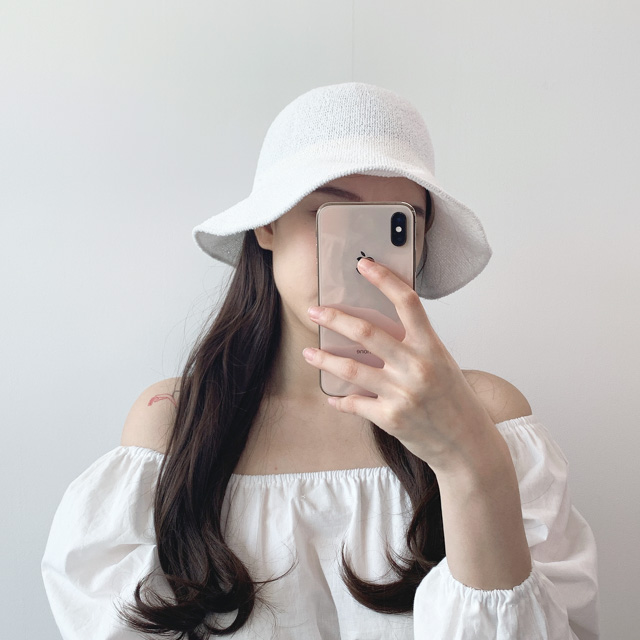 [당일출고] 선데이 밀짚 벙거지 바캉스 여름 모자 버킷햇 5color 상세 이미지 5