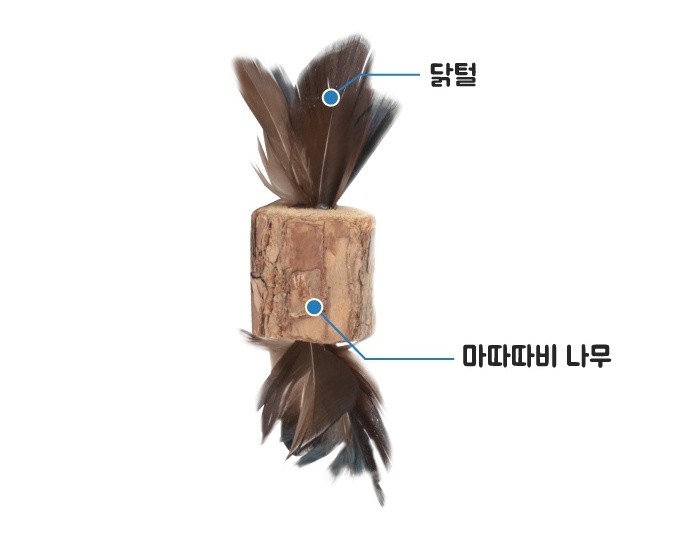 [블루마운틴]고양이 마따따비 장난감 페더 토이 크레이지 페더 - 상세 이미지 2