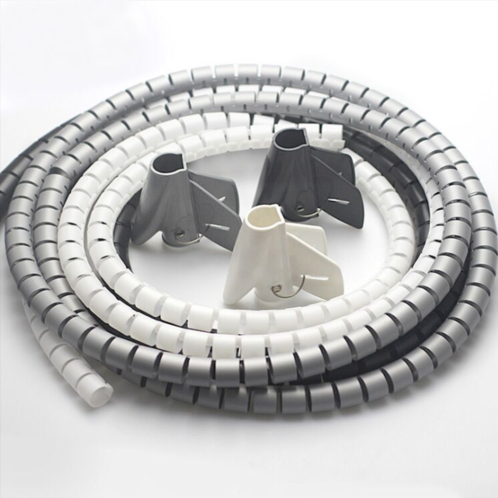 전선정리 선정리 케이블 컴퓨터 타이 보호 클립 12mm x 100미터 - 상세 이미지 3
