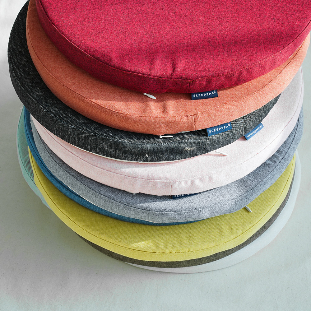 인테리어 라텍스 원형방석 식탁의자방석 벤치 쇼파 쿠션방석