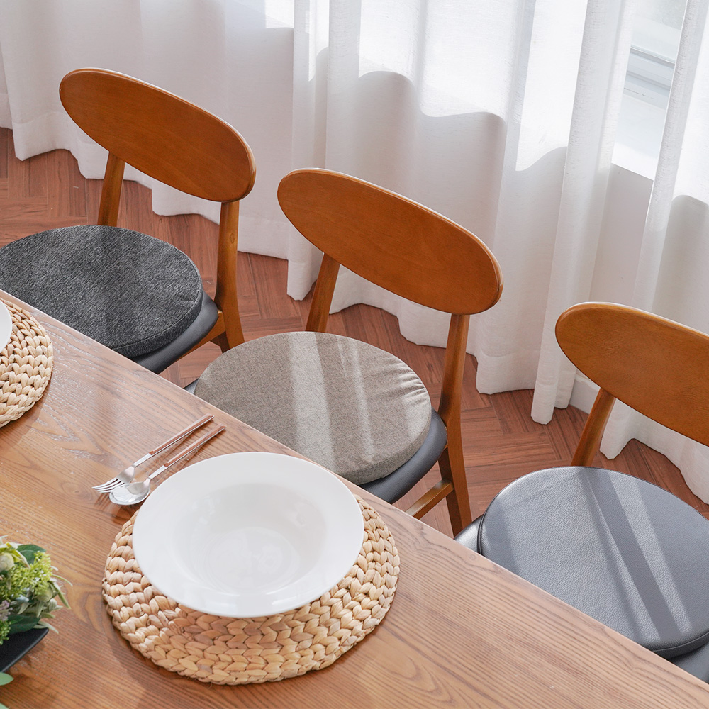 인테리어 라텍스 원형방석 식탁의자방석 벤치 쇼파 쿠션방석