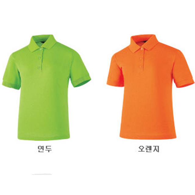 (15color)쿨론기능성카라 pk반팔티셔츠 팔시보리,주머니없음 가게 식당 서빙유니폼 단체 주방 카페 홀서빙복 - 상세 이미지 5