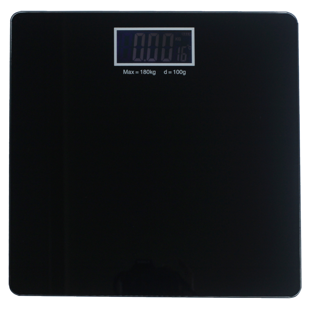 노바리빙 컬러 백라이트 사각 체중계 LCD 몸매관리 몸무게 측정기