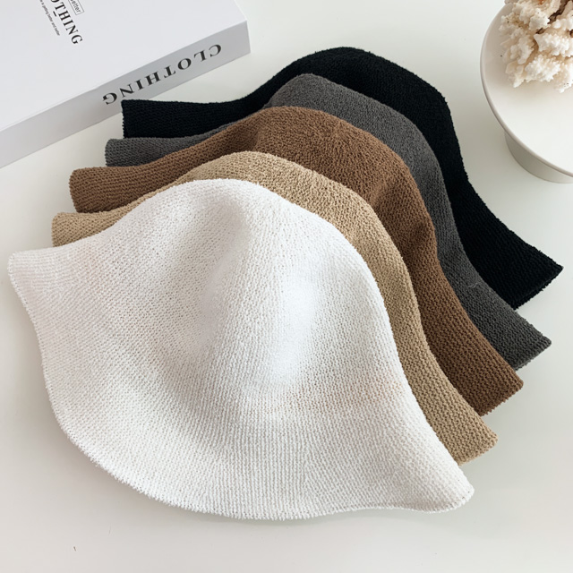 [당일출고] 선데이 밀짚 벙거지 바캉스 여름 모자 버킷햇 5color 상세 이미지 2
