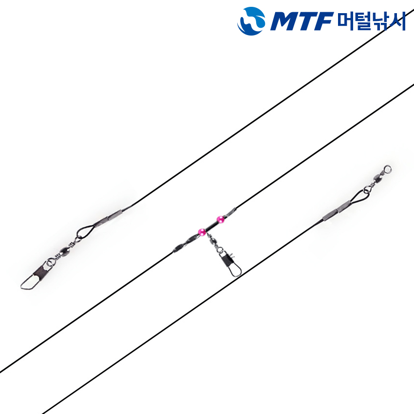MTF 꼬임방지 우럭 채비 2단 3단 - 상세 이미지 3
