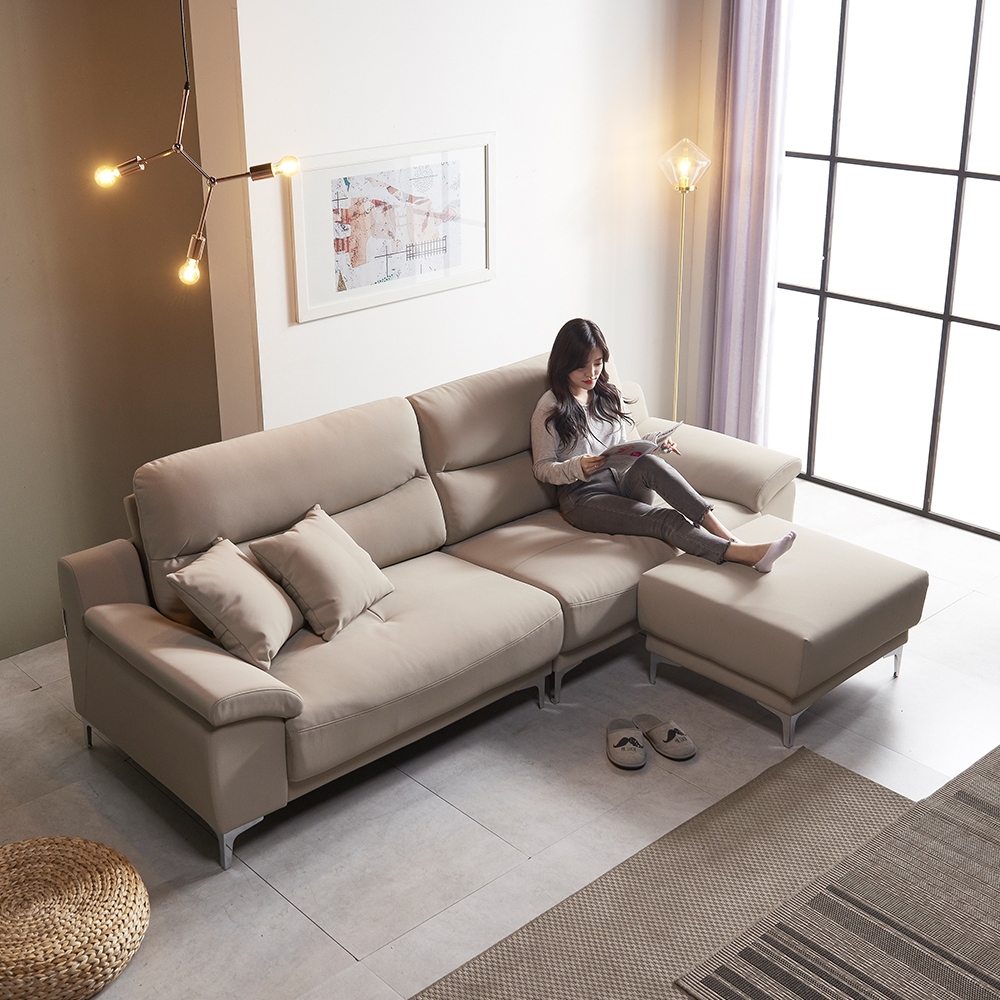 서광퍼니처 디온 기능성패브릭 이지클린 4인용쇼파 hw