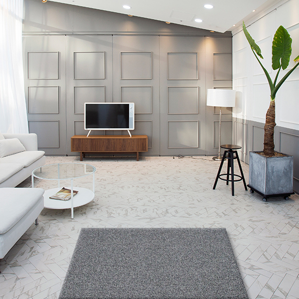 잘라쓰는 DIY 현관 순수 코일매트 베란다 아파트 발코니 바닥 매트