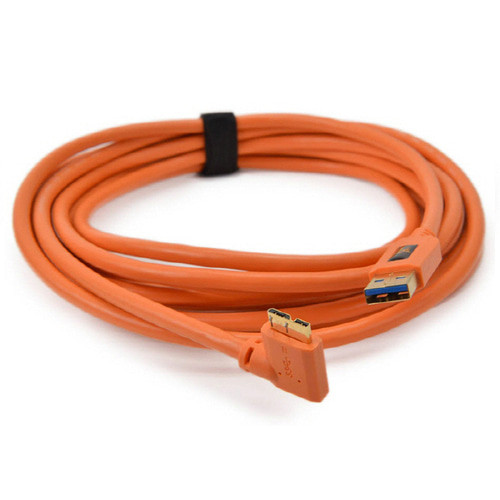 TetherPro USB 3.0 SuperSpeed Micro-B Right Angle Cable