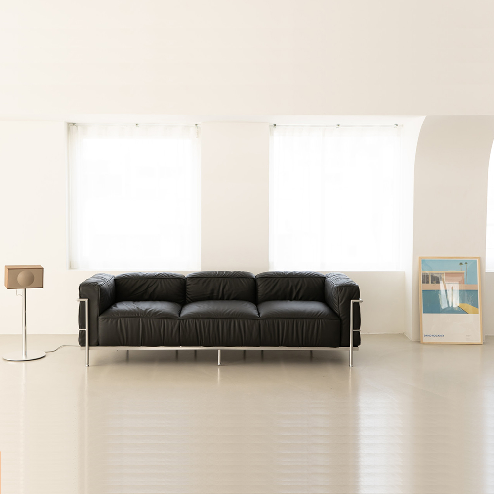 PH3 천연면피 PURE100% 4인용 LC3 소파 가죽소파 가죽모듈쇼파