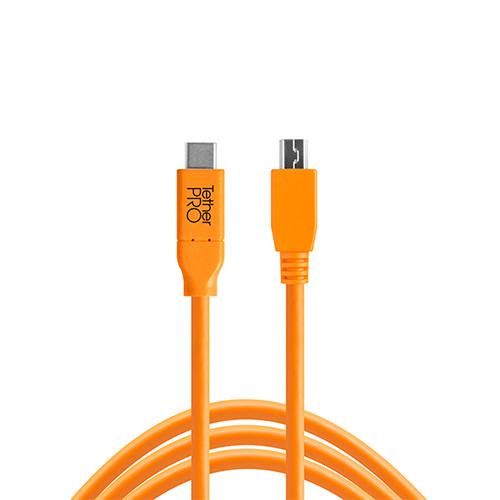 TetherPro USB-C to 2.0 Mini-B 8-Pin