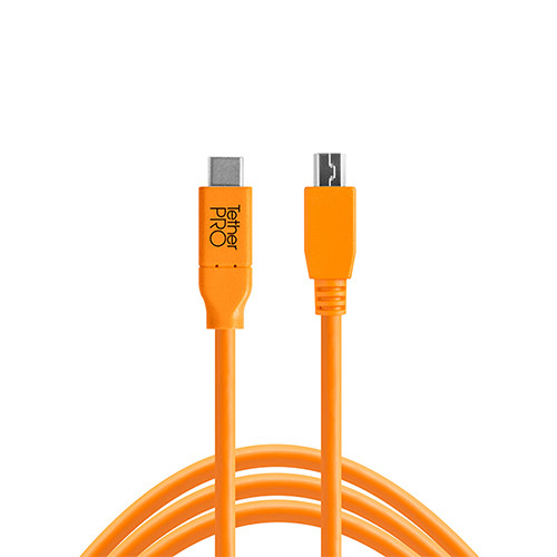 TetherPro USB-C to 2.0 Mini-B 5-Pin