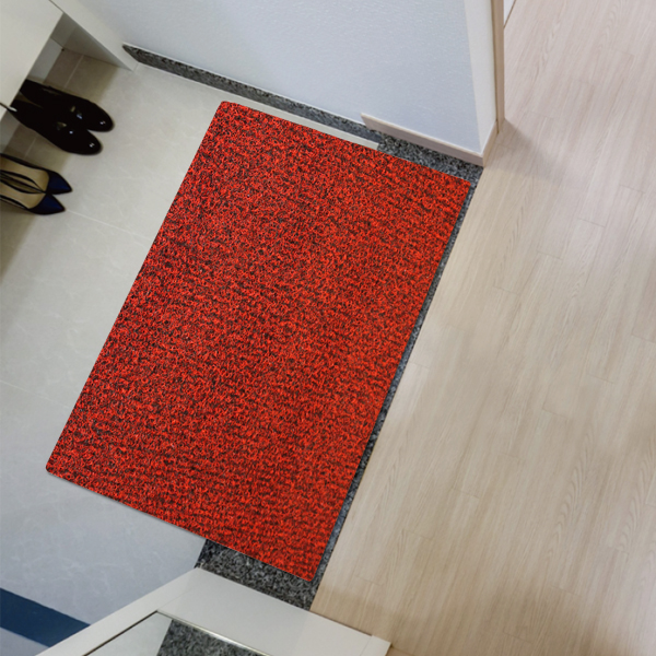 순수 코일매트 현관 아파트 출입구 예시옵션 두께20mm 색상그레이블랙 크기120x70cm