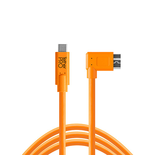 TetherPro USB-C to 3.0 Micro-B Right Angle