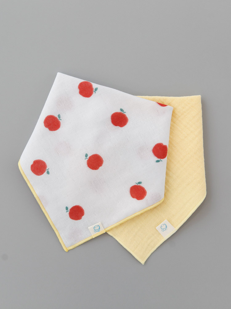 유아 순면 단독 디자인 거즈 스카프빕