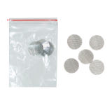 파이프용 스크린망 13mm Silver Screen 5pcs