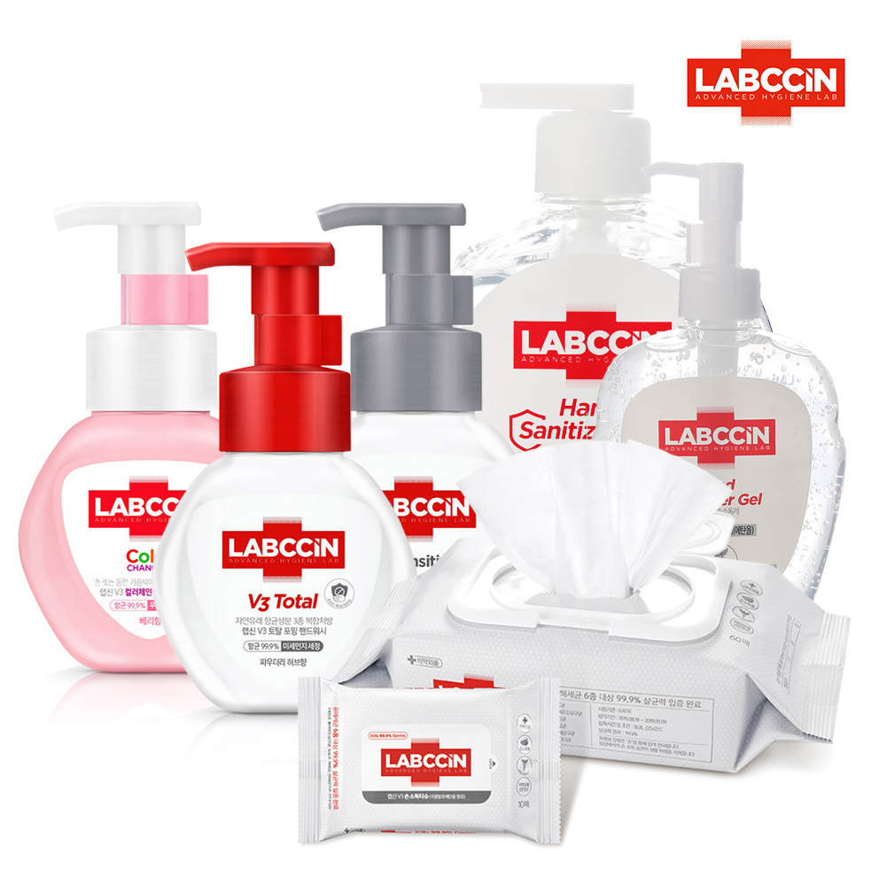 애경 랩신 V3 포밍 토탈 핸드워시 리필 200ml 손세정제