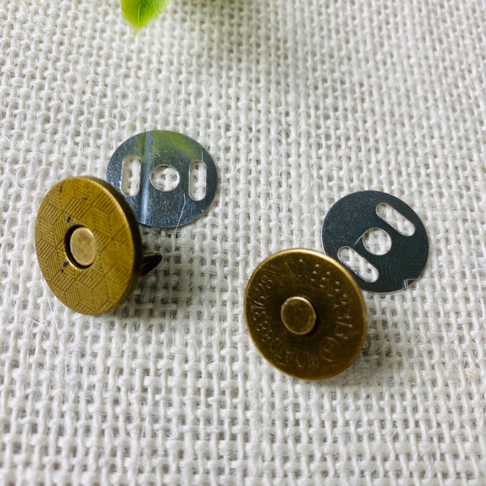 NEW) 18mm 얇은자석단추(4개) - 상세 이미지 2