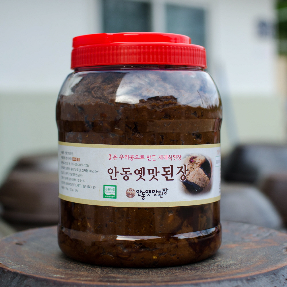 안동옛맛 재래식된장 3kg 국내산 콩으로 만든시골된장 - 상품 이미지