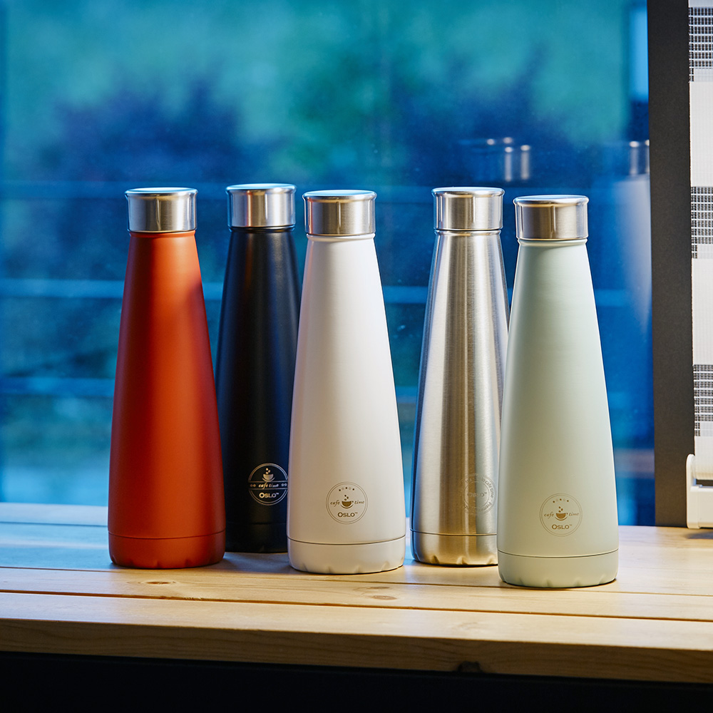 오슬로 VOVOS 스텐 보온 보냉 텀블러 320 / 420ml 아기 등산용 보온병 마호병 - 상세 이미지 3