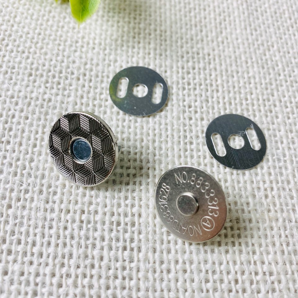 NEW) 18mm 얇은자석단추(4개) - 상세 이미지 3