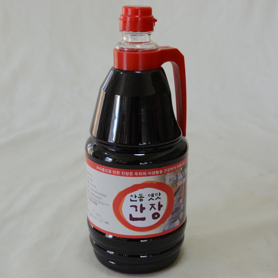안동옛맛된장 재래식 간장 1.8L 국간장 - 상품 이미지