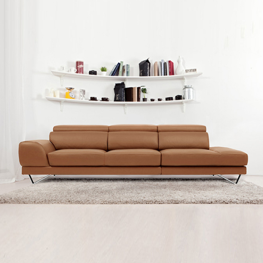 정직한소파 쏘랩 슬로우 이태리 풀그레인 슈렁큰 전체 올가죽 통가죽 쇼파 4인 팔걸이 없는