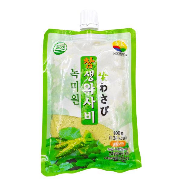 녹미원 생와사비 국산 와사비 생고추냉이 100g