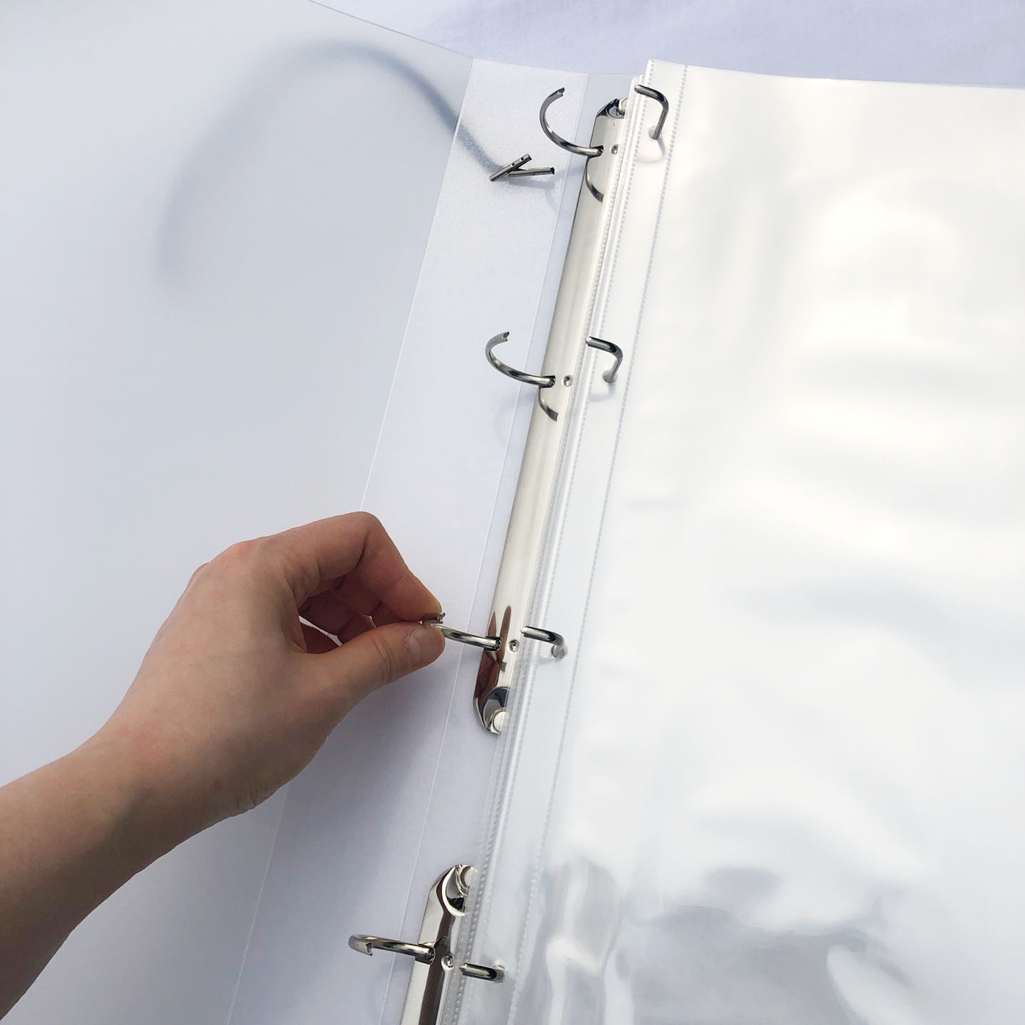 굿슈머 슬로건 바인더 정리 보관 45x15, 4size