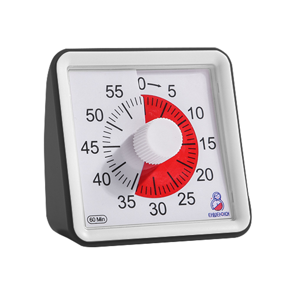 타임타이머 mod 저소음 구글타이머 뽀모도로타이머 1.0레드