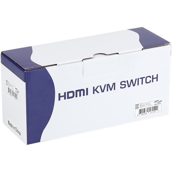 강원전자 넷메이트 4K 지원 HDMI KVM 2:1 스위치(USB/케이블 포함) NM-HKD02C - 상세 이미지 4