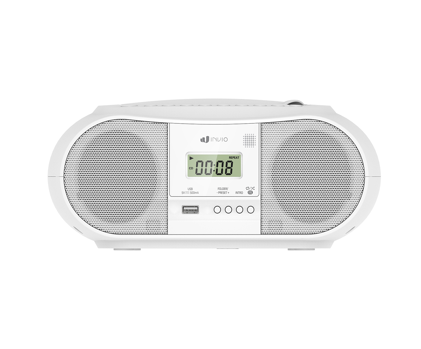 인비오 CD플레이어 블루투스 아기 씨디플레이어 MP3 CDP 라디오 IV-CD100 - 상세 이미지 4