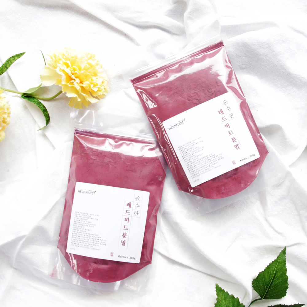 국산 레드비트 가루 분말 200g+200g - 상품 이미지