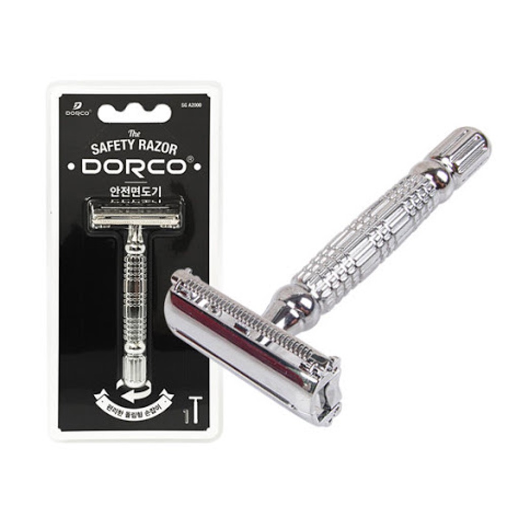 도루코 양날 안전 면도기 클래식 돼지 털 클레식 제모 제거