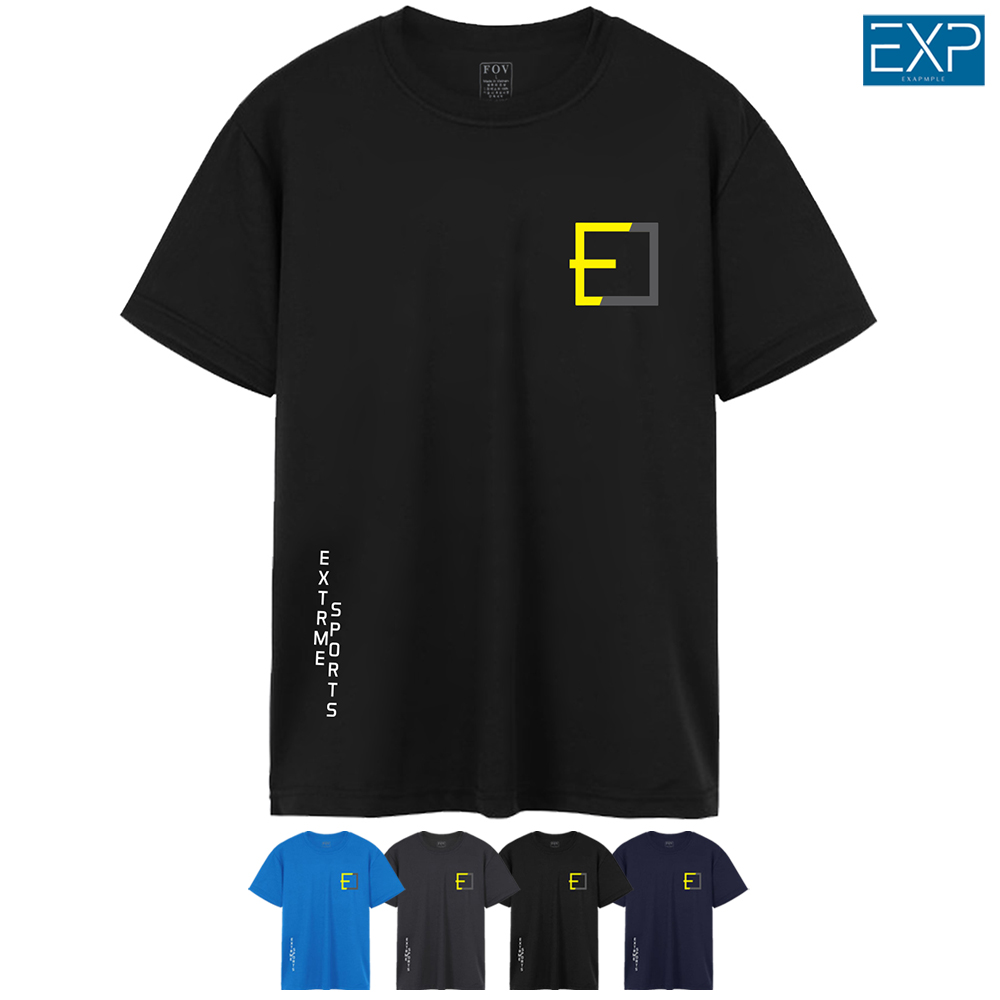 이그잼플 3XL,4XL 빅사이즈 반팔티 공용티셔츠 남자여자 아이스 쿨론 포브 레고 반팔 - 상세 이미지 3