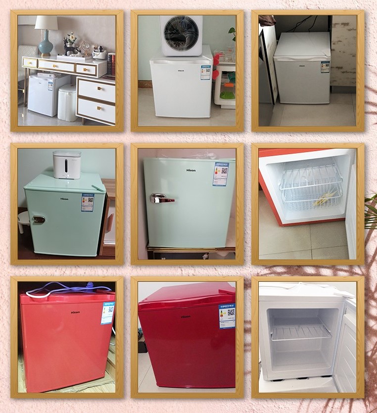 서랍형 미니 소형 냉동고 40L 작은 아이스크림 가정용 초소형 서랍식 캠핑 얼음