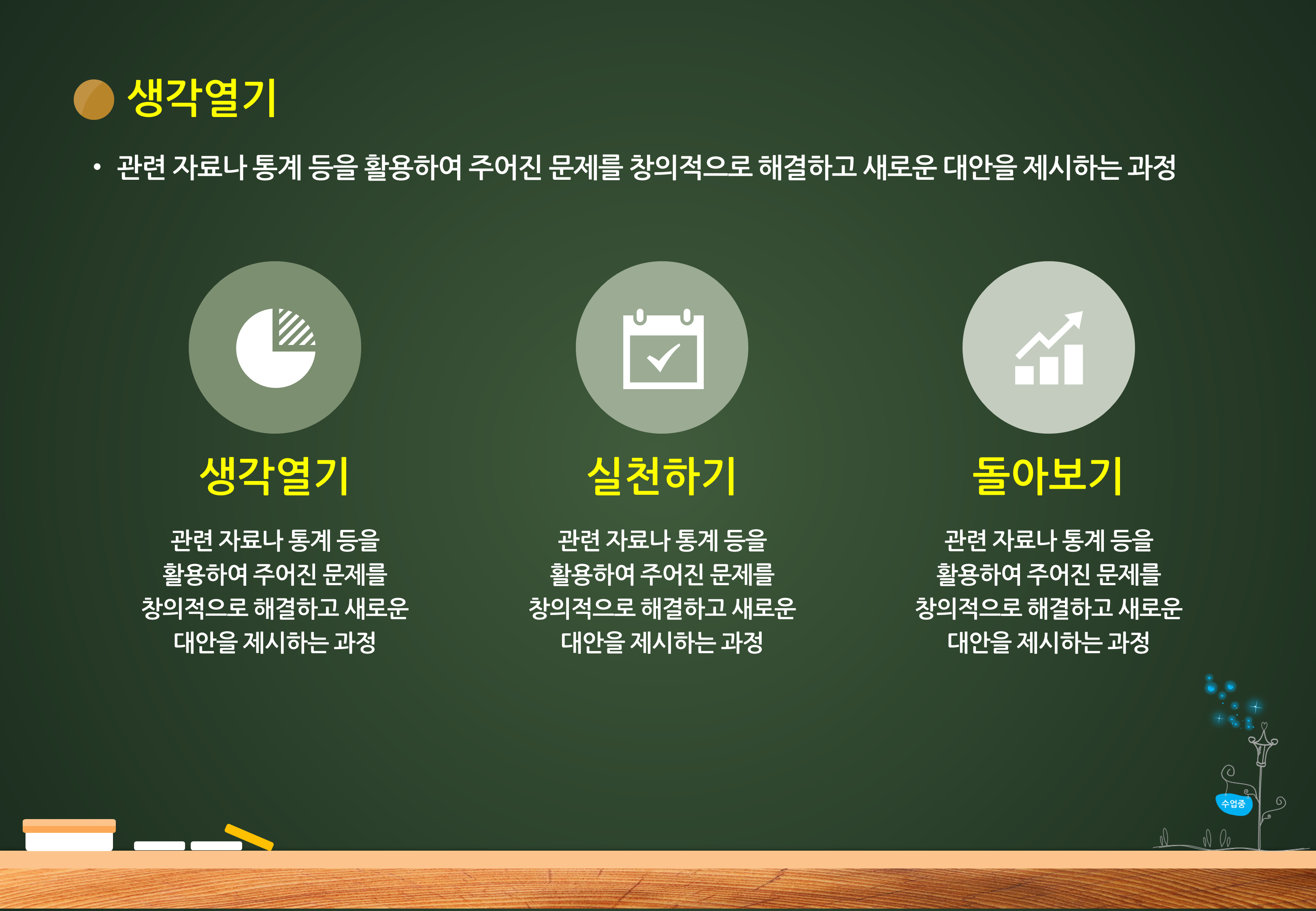 346 (4:3비율) 칠판 ppt 템플릿-교육용 수업용 파워포인트 템플릿 - 상세 이미지 3