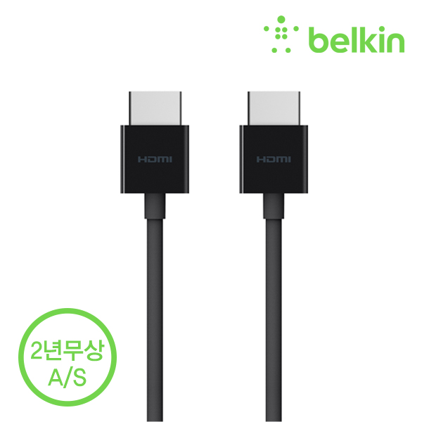 벨킨 울트라 HD 프리미엄 HDMI 케이블 AV10168bt2M 영상케이블 영상전환케이블 HDMI 어댑터케이블 4k 60hz - 상세 이미지 2