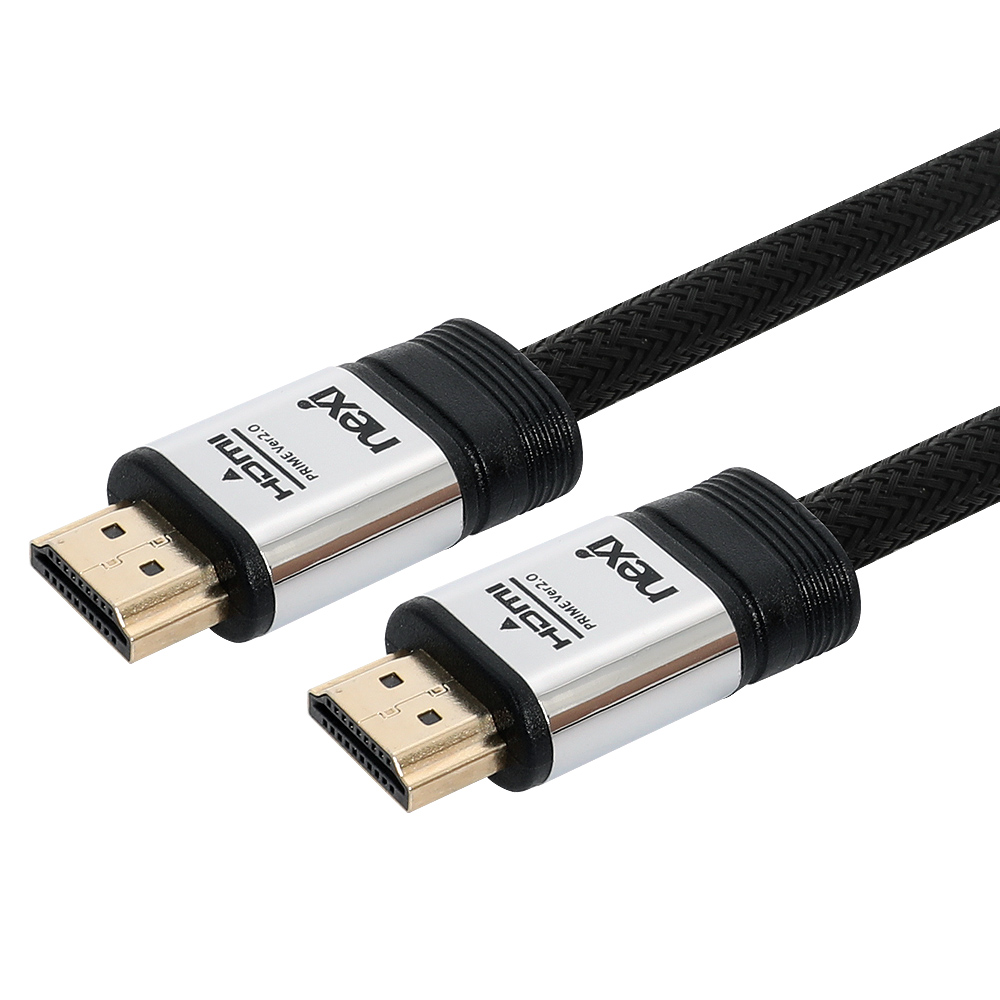 4K UHD HDMI2.0 샤이닝 블랙 케이블 2m, 1개 - 상세 이미지 2