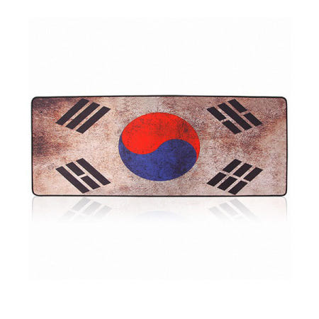 AONE 크루즈 GP-785 빈티지 국기 게이밍 장패드 한국