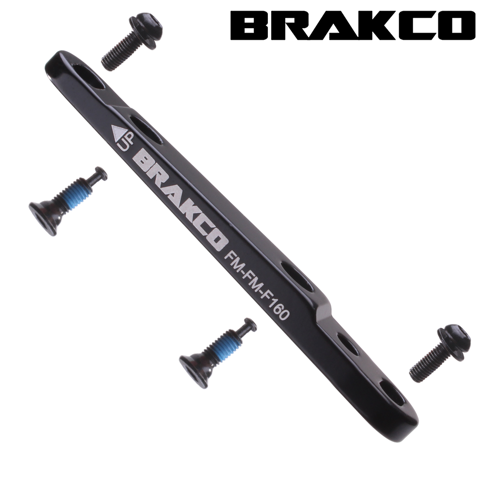 BRKACO 플랫 마운트 디스크 로드 아답터 브레이크 변환 캘리퍼 어댑터 시마노 호환 - 상품 이미지