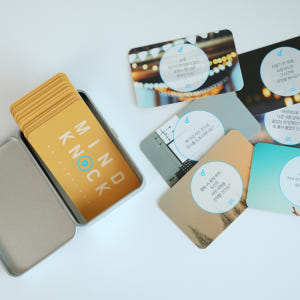 마인드노크 - 서로 알아가기 좋은 아이스브레이킹 질문 카드 45장 소모임... 실사용 후기 | 효과 있을까? - 상품 이미지 1