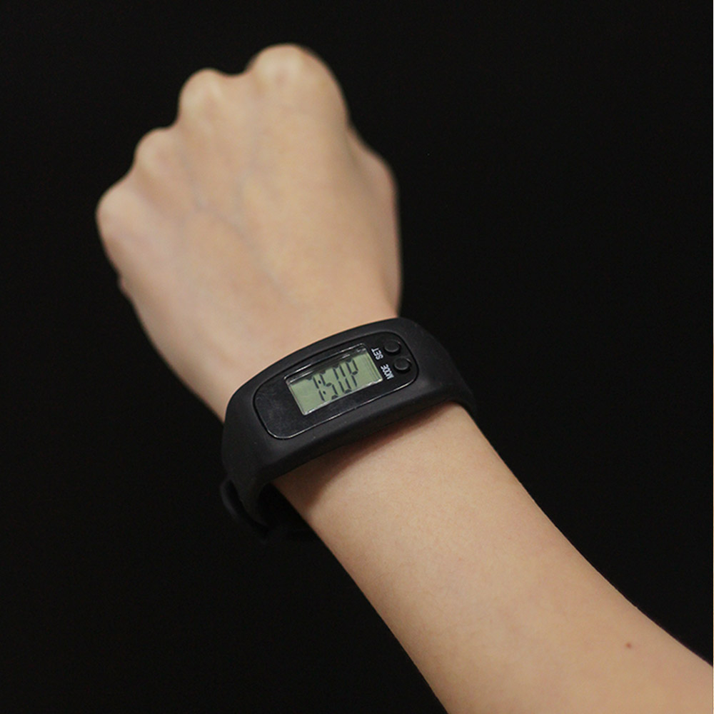 [고급형] 만보기 시계 만보계 만보 손목 시계 실리콘