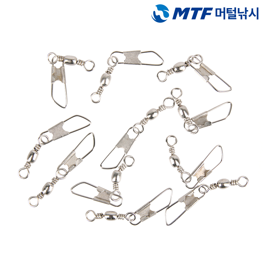 MTF 고품질 핀도래 낚시채비 스냅 도래 문어 쭈꾸미 1호, 6개입, 1개 - 상세 이미지 2