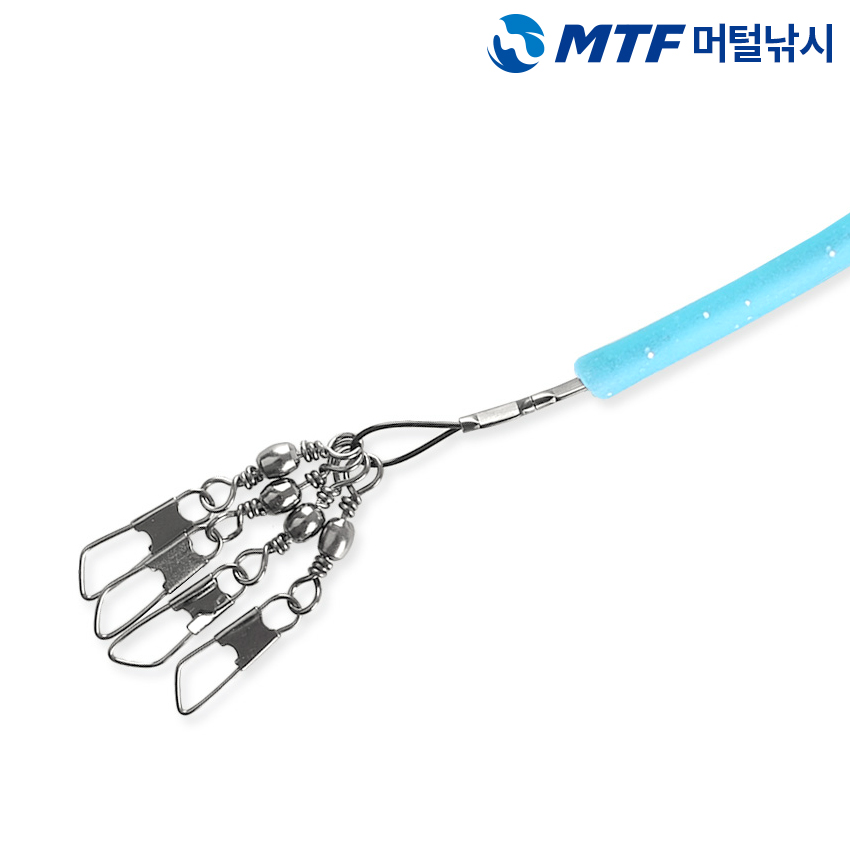 MTF 품질보증 반짝이 꼴뚜기 문어 채비 2개입 이미지 6