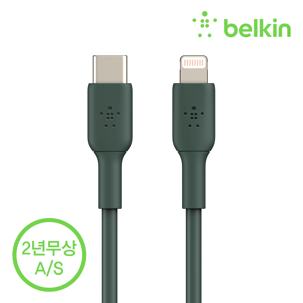벨킨 부스트업 USB C to 라이트닝 아이폰13 고속 충전 케이블 1미터 CAA003bt1M SE3 아이폰14 13 12 11 에어팟 호환 아이폰충전케이블 아이폰케이블 - 상세 이미지 2